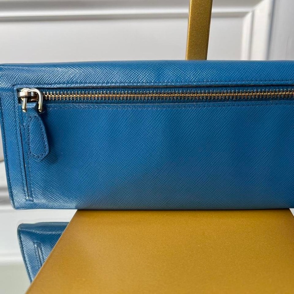 Blue Prada Wallet - Picture 2 of 6